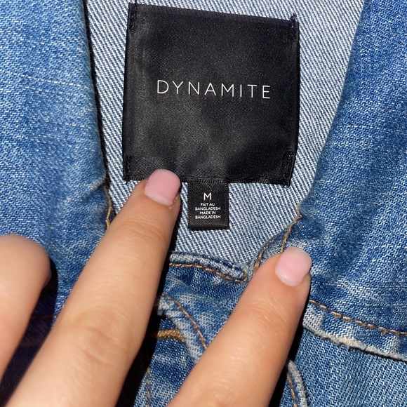 Dynamite Denim Jacket💙 - Picture 6 of 7